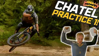 CHATEL WORLD CUP PRACTICE DAY 1 | Jack Moir |