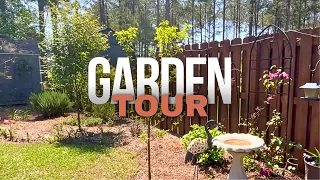 Backyard Spring Tour 2024 //  Garden Zone 8b in April