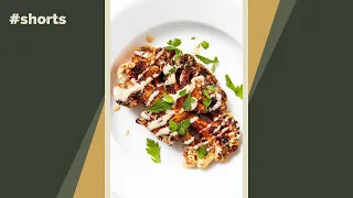 Don’t love cauliflower? Try this recipe for a spiced grilled cauliflower steak! #shorts