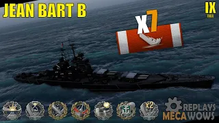 Jean Bart B 7 Kills & 277k Damage | World of Warships Gameplay