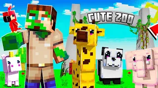 OPENING the *CUTEST* PETTING ZOO in MINECRAFT!