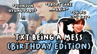 Chaotic birthdays with TXT