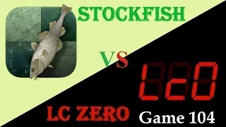 Lc0 vs Stockfish Best Match  |  Game 104