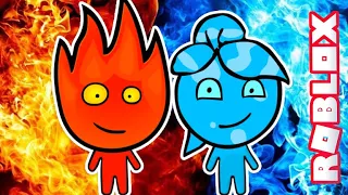 ROBLOX FOGO E ÁGUA (Fireboy and Watergirl Two player obby)