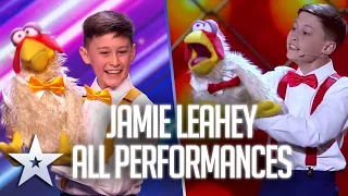 Jamie Leahey & Chuck: ALL Performances | Britain's Got Talent