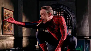 Джей Джона Джеймсон получает костюм Человека-паука | Человек-Паук 2: Режиссёрская Версия
