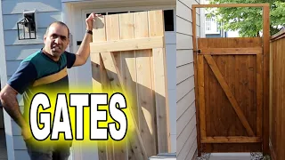 Making Wooden Gates for My House