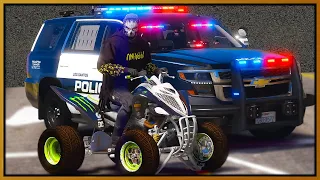GTA 5 Roleplay - quad bike squad trolling cops | RedlineRP