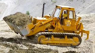 LARGEST Caterpillar TraxCavator EVER Built in ACTION @ Weiach Historik