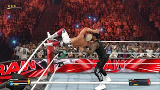 WWE 2k24 | Cody Rhodes vs. Jey Uso | 1 vs. 1 | Full Match | Gameplay