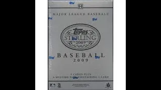 2009 Topps Sterling Baseball Box!!! Awesome!!!