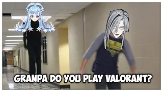 Kobo calls vesper granpa then dm him and ask about playing Valorant...