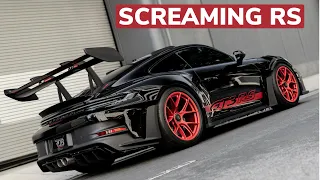 Experience The NEW Porsche GT3 RS, New Exhaust is LOUD!!