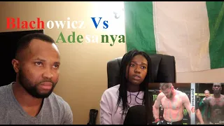 Jan Blachowicz vs Israel Adesanya Live reaction | Olehbra Tv | They went to distance