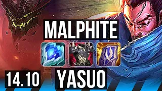 MALPHITE vs YASUO (MID) | 6/1/15, 5k comeback | EUW Grandmaster | 14.10