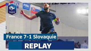 Futsal : France-Slovaquie (7-1) en replay !