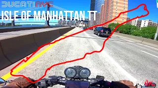 Isle of MANhattan Loop TT - spicy motorcycle ride around Island on my Ducati v1279