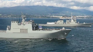 대한민국 해군 국제 관함식 2018-2 해상사열 Full Version