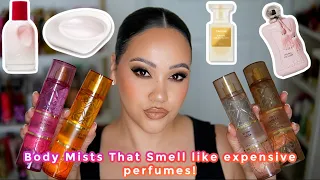 THESE AFFORDABLE BODY MISTS SMELL JUST LIKE HIGH END PERFUMES! 😱 BATH & BODY WORKS BODYCARE HAUL 🛍