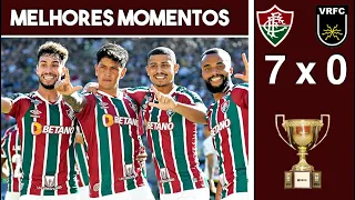 😱MASSACRE! | 📺MELHORES MOMENTOS |⚽FLUMINENSE 7x0 VOLTA REDONDA