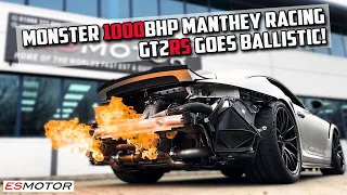 THIS 1000BHP MANTHEY RACING #GT2RS SOUNDS LIKE A MONSTER!! #porsche #esmotoruk #mantheyracing