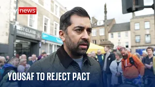 Humza Yousaf to reject pact with Alex Salmond's Alba Party - despite it holding key to his fate