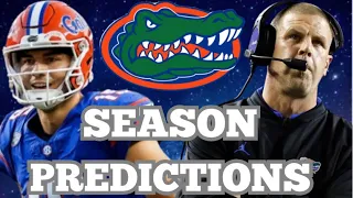 FLORIDA GATORS 2024 SEASON PREDICTIONS