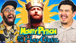 *MONTY PYTHON AND THE HOLY GRAIL* had us roaring (First time watching reaction)