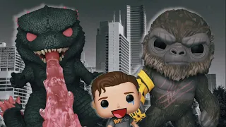 GODZILLA X KONG Funko Pop Unboxing (GODZILLA X KONG THE NEW EMPIRE #1539 #1540) PopView