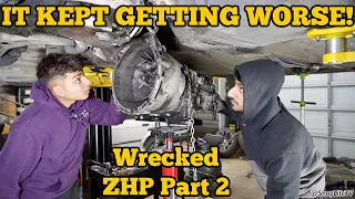 Fixing a wrecked BMW ZHP..it's taking longer than expected! Part 2