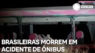 Brasileiras morrem em acidente de ônibus rumo ao Chile