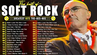 Phil Collins Soft Rock Ballads 70s 80s 90s Rod Stewart, Eric Clapton, Elton John, Michael Bolton🤩