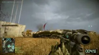 Epic Moments #1 Bad Company 2 Snipe helicopter pilot