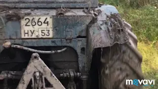 Поездка на тракторе в Сенную Кересть