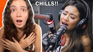 Singer FIRST TIME Reaction to Morissette Amon - Never Enough LIVE on Wish 107.5 Bus