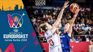 Belgium v Serbia - Highlights - FIBA Women's EuroBasket 2019