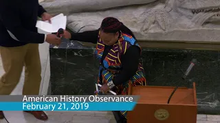 February 21, 2019 Black History Month Observance