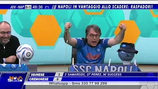 Juventus Napoli 0-1 telecronaca Simone Savoia Valerio Pavesi @TelenovaMSP