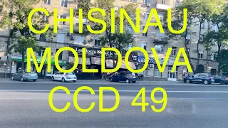 Chisinau City Car Driving Moldova Ccd 49-  Centru to  Riscani