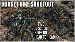 Budget Mountain Bike Shootout - 5 Bikes Under $2,000 Battle it Out