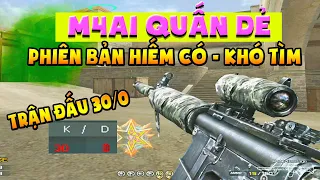 Bình luận Đột Kích - M4a1 Quấn Dẻ phiên bản hiếm và trận đấu 30/0 đầy hủy diệt - Tú Lê