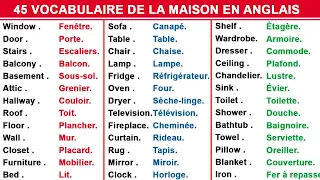 ✅45 Vocabulaire De La Maison En Anglais Les Plus Utilisés // Learn English