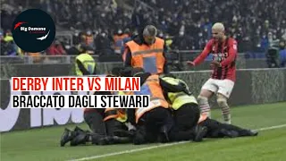 ⚽ Derby Inter VS Milan: INVASIONE DI CAMPO con placcaggio (e pugni)!