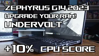 Zephyrus G14 2023 - 10% Free CPU Performance by doing this