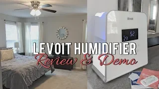 My Bedroom Is like A Spa! Levoit Hybrid Ultrasonic Humidifier LV550HH Review & Demo!