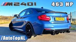 463HP BMW M240i | REVIEW on AUTOBAHN [NO SPEED LIMIT] by AutoTopNL