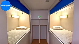 21-годинна унікальна подорож на японському поромі-капсульному готелі | Сінмодзі - Йокосука