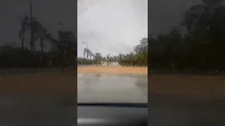 Dentro de la tormenta FRANKLIN en PUNTA CANA🇩🇴⛈️