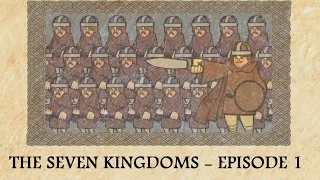 The Anglo Saxon Invasion of Britain - The Heptarchy [Animated]