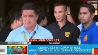 BP: Cedric Lee at Zimmer Raz,  mananatili sa NBI detention center